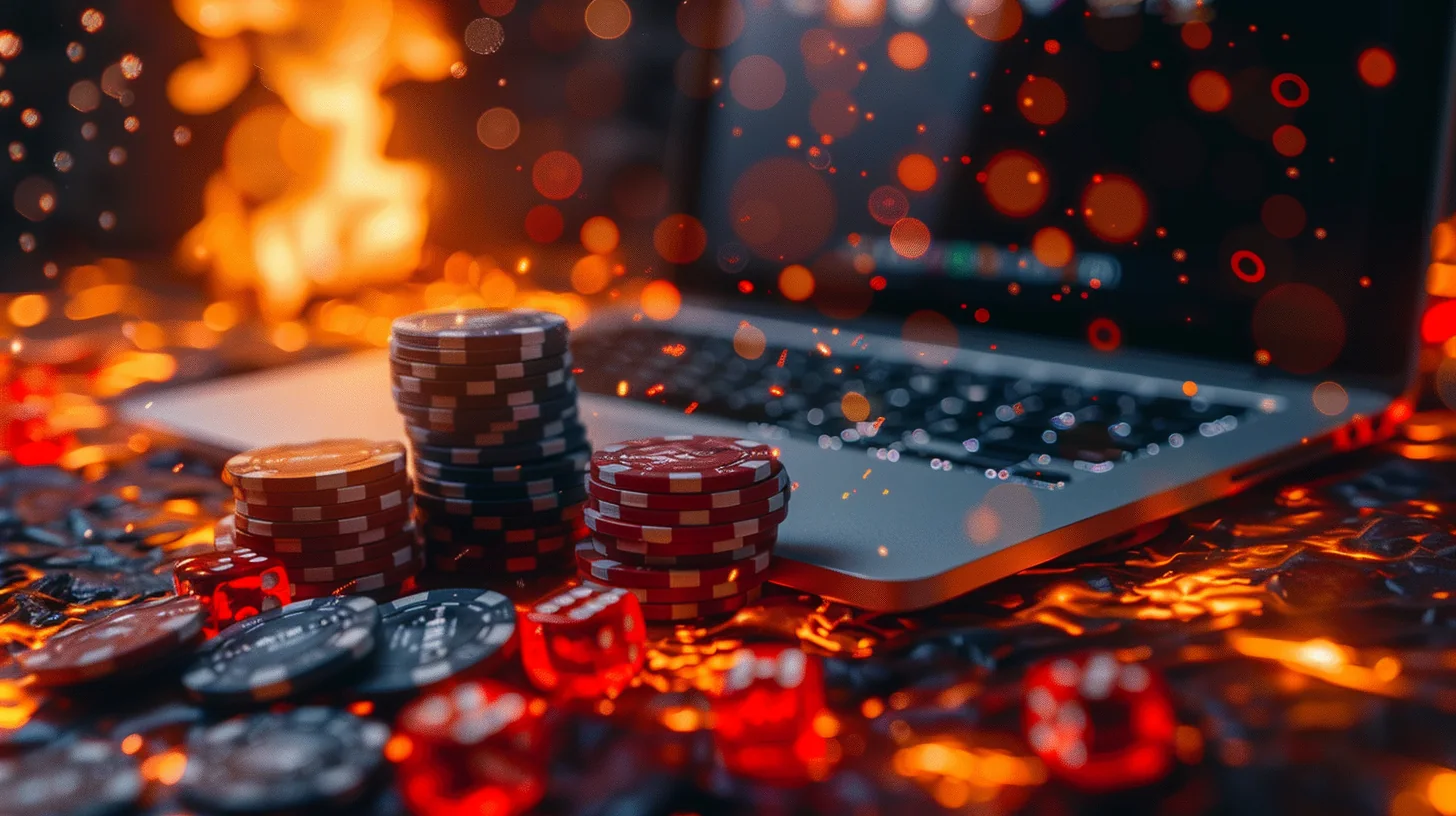 Tampilan meja kasino digital DOMINO4D dengan pilihan permainan kartu dan roda